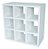 Nicho Multiuso Com 9 Divisões Para Toalhas Decorativo Branco Cód.809 - Imagem 3