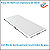 Prateleira Mesa MDF 15mm 120x30 Recorte Placa Painel Chapa Branco Cód.1301 - Imagem 2