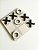 Kit 10 Un Jogos Da Velha Mdf 10cm Brinquedo Presente Lembrança Kids Cód.1400 - Imagem 3