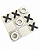Kit 10 Un Jogos Da Velha Mdf 10cm Brinquedo Presente Lembrança Kids Cód.1400 - Imagem 2
