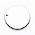 Bolachas 5cm Mdf Com Furo Pintura Chaveiro Circular Bases Artes Apliques - Imagem 2