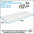 3 Prateleira MDF 25X10 + Suporte Flutuante Decoração Branco Cód.1311 - Imagem 3