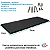 4 Prateleira MDF 25X10 + Suporte Flutuante a Decoração Sala Preto Cód.1311 - Imagem 3