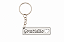 25 Chaveiros Mdf 3mm Gratidão Coração Vazado Branco Cód.1405 - Imagem 1