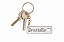 25 Chaveiros Mdf 3mm Gratidão Coração Vazado Branco Cód.1405 - Imagem 2