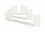 Kit 3 Nichos Prateleira U 30/60/90 Branco Decoração Cozinha Cód.828 - Imagem 2