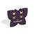 Kit Com Dois Pares De Brincos Borboletas Banhado A Ouro 18K - Imagem 3