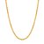 Cordão Banhado A Ouro 18K Fio Veneziana 50Cm - Imagem 1