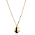Conjunto Gota Espelhada Minimalista Banhada A Ouro 18K - Imagem 3