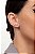 Brinco Ear Cuff Dourado Cravejado Com Zircônias Banhado A Ouro 18K - Imagem 2