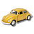 Miniatura Volkswagen Beetle Escala 1:36 - Imagem 12