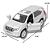 Miniatura Toyota Land Cruiser Prado Escala 1:42 - Imagem 3