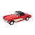 Miniatura Chevrolet Corvette 1957 Escala 1:36 - Imagem 1