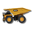 Miniatura Caminhão Articulado 1812 Forklift Huina Toys Escala 1:60 - Imagem 1