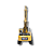 Miniatura Trator Escavadeira 1711 Forklift Huina Toys Escala 1:50 - Imagem 4