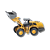Miniatura Caminhão Carregador 1813 Forklift Huina Toys Escala 1:60 - Imagem 1