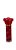 Lip Gloss Ursinho Na Cor Vermelho - Imagem 1
