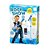 KIT MICROFONE GUITARRA INFANTIL ROCK STAR AMPLIFICADOR MUSICAL PEDESTAL KARAOKE - Imagem 7