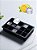 Forma De Gelo Silicone Preto 15 Cubos Com Tampa - Imagem 4
