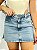 Short Saia Jeans Lav.Média Morrice Slim - Imagem 1