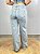 Calça Jeans Wide Leg Strass - Imagem 3