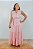 Vestido Longo Rosa Ibize - Imagem 1