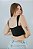 Cropped Poliamida Preto Honey - Imagem 3