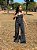 Conjunto Jeans Estonado Strass Dama - Imagem 1