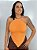Blusa Tricot Laranja Lenço - Imagem 1