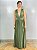 Vestido Longo Poliamida Verde Camila - Imagem 1