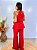 Conjunto Canelado Vermelho Carolina - Imagem 2