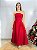 Vestido Longo Vermelho Realeza - Imagem 1