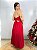 Vestido Longo Vermelho Realeza - Imagem 2