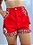 Shorts Sarja Vermelho Valentina - Imagem 1