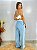 Conjunto Calça Amanda Azul - Imagem 2