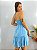Vestido Curto Azul Jamilly - Imagem 2