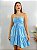 Vestido Curto Azul Jamilly - Imagem 1