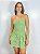 Vestido Curto Elaine Verde Lastex - Imagem 1