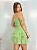 Vestido Curto Elaine Verde Lastex - Imagem 2