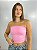 Top Tube Poliamida Rosa - Imagem 1