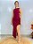 Vestido Poliamida Vinho Venelope - Imagem 1