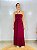 Vestido Longo Gabriela Vinho - Imagem 1