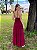 Vestido Longo Rafaela Vinho - Imagem 3