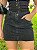 Saia Jeans Preta Brilho - Imagem 1