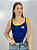Body Canelado Brasil Azul - Imagem 1