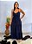 Vestido Longo Daniela Azul Marinho - Imagem 1