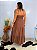 Vestido Longo Daniela Marrom - Imagem 2