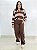Blusa Tricot Modal Zara Rosa\Marrom - Imagem 3
