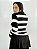 Blusa Tricot Modal Zara Preta\Off - Imagem 2