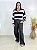 Blusa Tricot Modal Zara Azul - Imagem 4